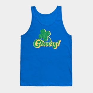 cheers st partick's day yellow Tank Top